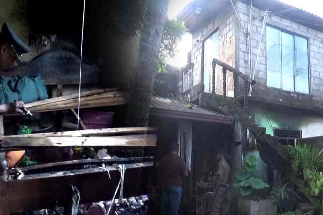 Four injured after fire breaks out at a house