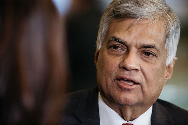 Top US officials visiting Sri Lanka meet PM for talks
