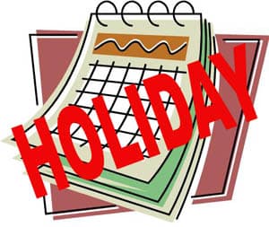 Friday declared a public & bank holiday