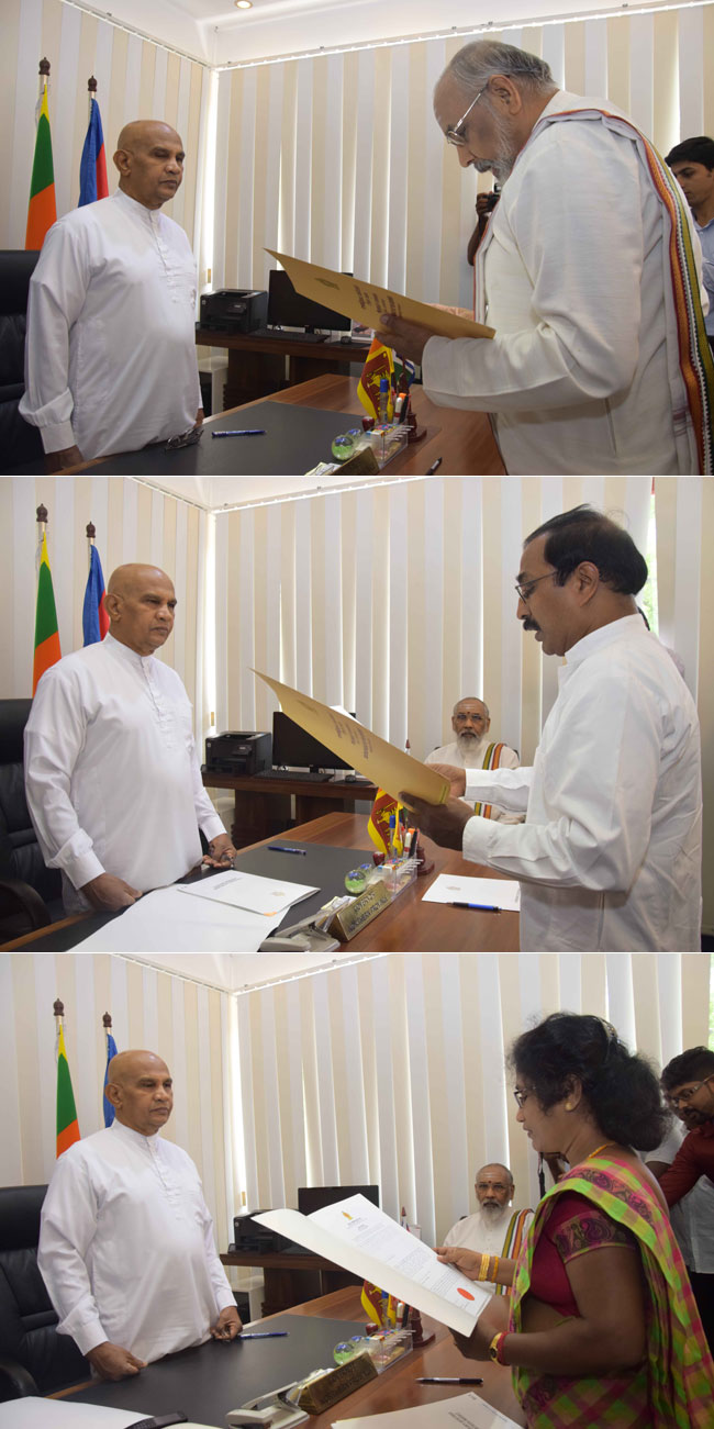 New Northern Province Ministers sworn in