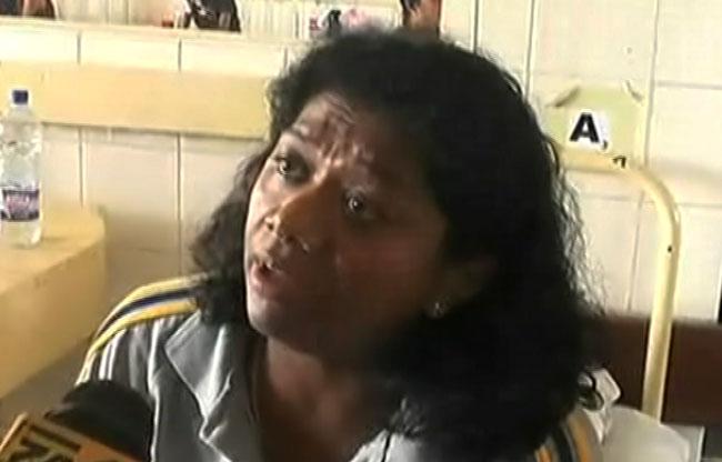 Susanthika hospitalised following assault; husband arrested