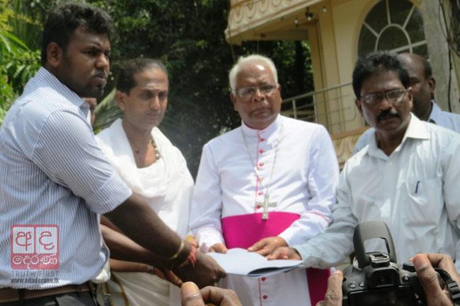 No faith in domestic probe - Bishop of Mannar