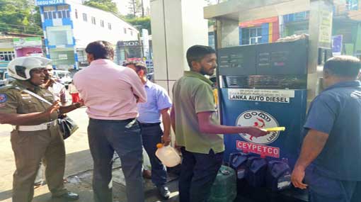 Public subjected to distress due to petroleum strike