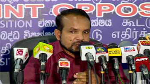 Zoysa condemns Govts. relief efforts