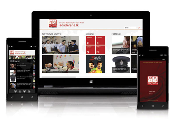 VIDEO: Ada Derana launches Sri Lanka’s first official Windows 8 news app