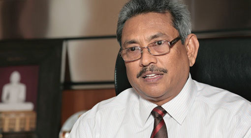 Gotabaya Rajapaksa at CoI today