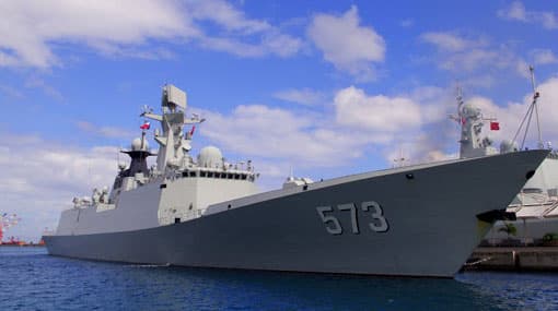 Chinese navy ships start Sri Lanka tour