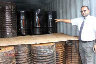 VIDEO: 16,000 litres of ethanol seized