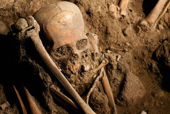 Human remains found during excavation at Matale Hospital