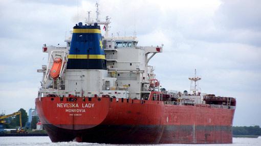 Oil tanker Neveska Lady enters Sri Lankan waters