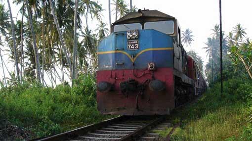 Maintenance activities restrict railway travel between Fort and Talaimannar