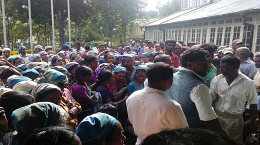 Parents protest against Uva Chief Minister