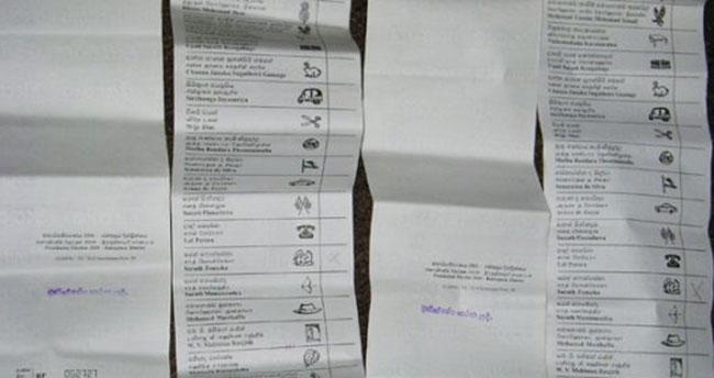 Female candidate arrested with fake ballot papers