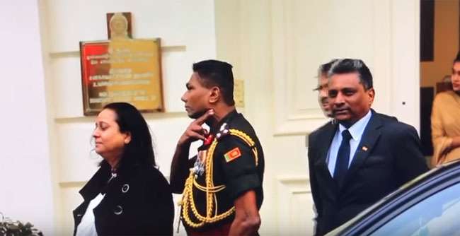 Sri Lankan military official suspended over ‘offensive’ behavior in London