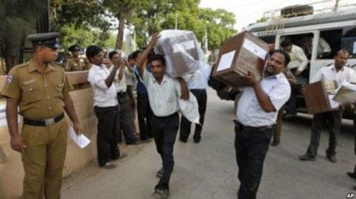 Legal action against state officials failing to report for election duties