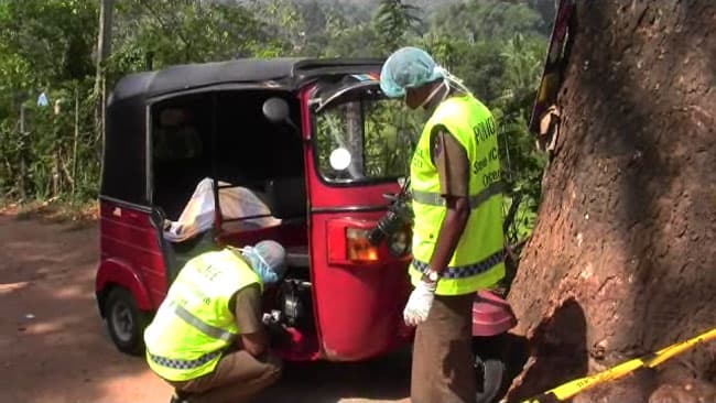 Body found inside three-wheeler in Matale