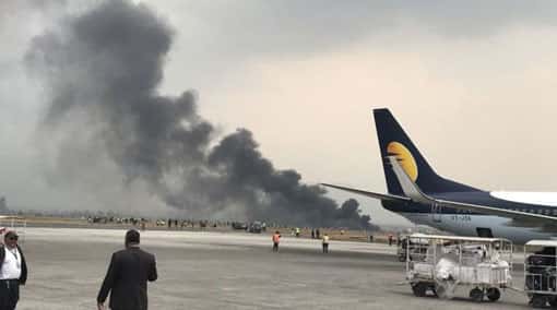 ‘Plane crash’ at Nepal’s Kathmandu airport