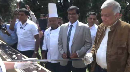 Prime Minister takes up the sword
