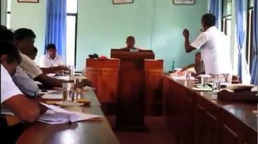 Tense situation at Bope-Poddala Pradeshiya Sabha