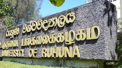 Five faculties closed at Ruhuna University