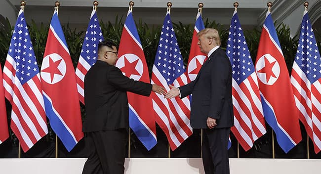 Trump meets Kim and predicts ‘terrific relationship’