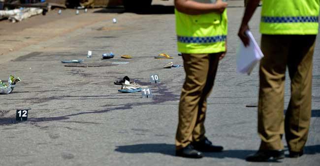 Cops among 5 injured in shootout with armed robbers in Matara