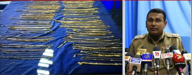 Part of jewellery stolen in Matara found buried in a garden
