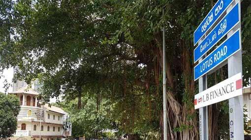 Lotus Road temporarily closed off due to protest