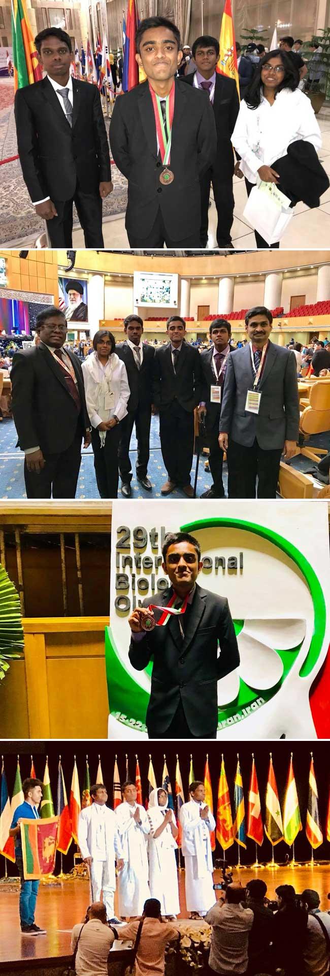Sri Lankan student wins bronze at International Biology Olympiad