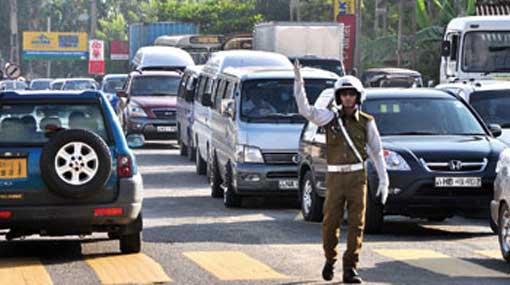 Road near RMV blocked due to protest