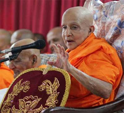 Day of mourning declared for Chief Prelate of Asgiriya Chapter