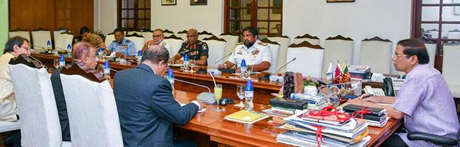 President convenes National Security Council