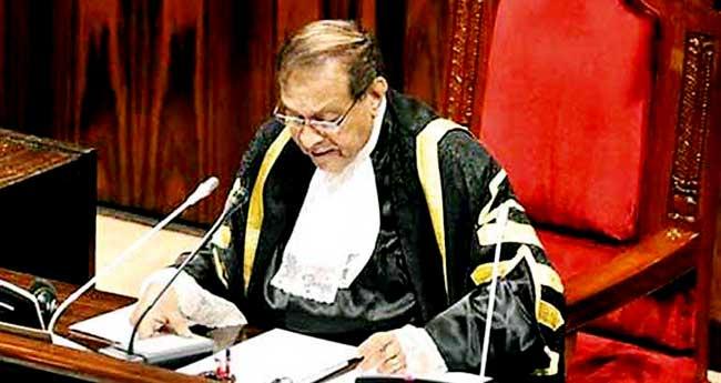 Will not recognize any PM or Cabinet hereafter – Speaker
