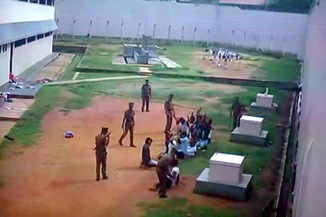 Violent assault on Agunukolapelessa inmates caught on CCTV