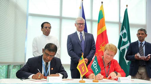 Sri Lanka and IRRI sign framework to boost national rice sector