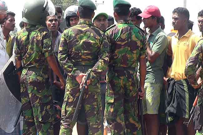 Navymen assaulted in Kinniya incident still in hospital - Navy