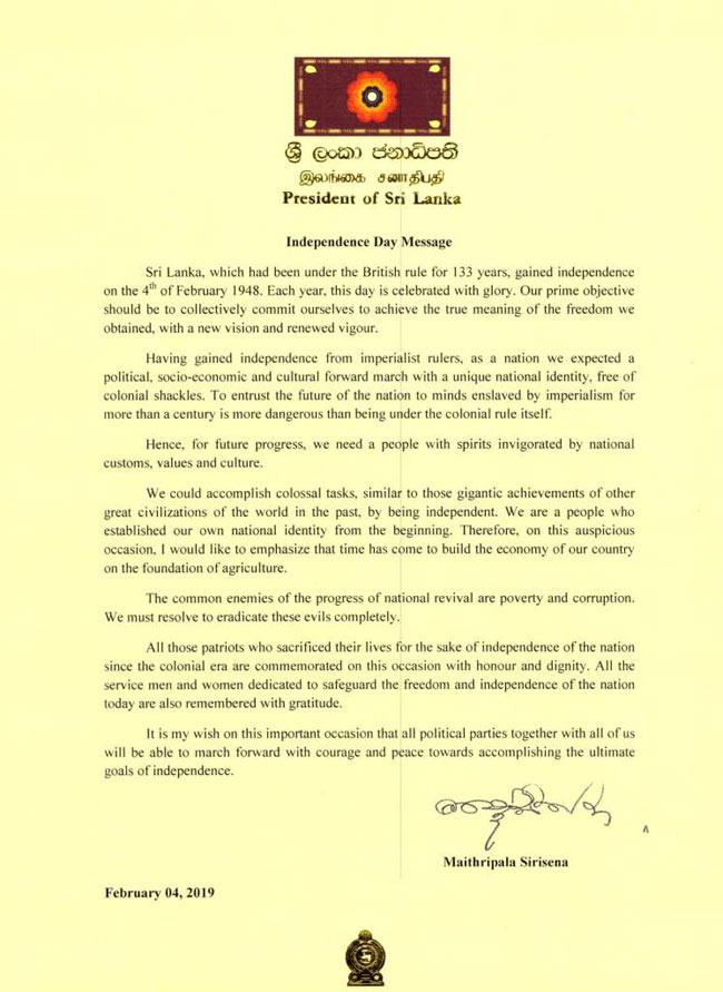 Should commit to achieving the true meaning of freedom - President
