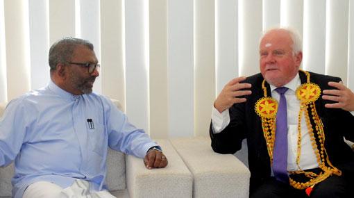 Governor Suren Raghavan meets Norwegian Ambassador