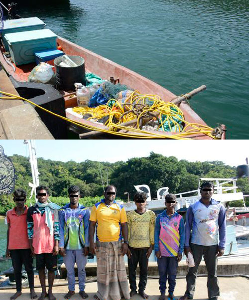 Seven Indian fishermen arrested in Eastern seas