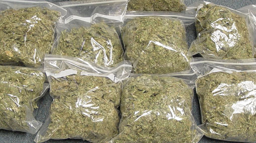 Kerala Cannabis haul found after vehicle collides in Maradana