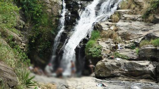 German youth falls off Ravana Falls