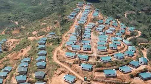 India-built houses handed over to Sri Lankan estate workers
