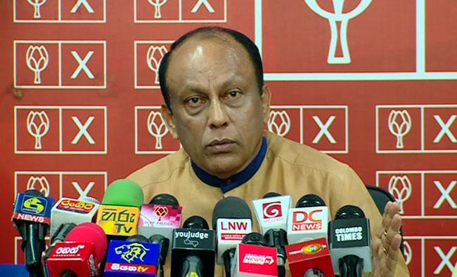 Moves to arrest Admiral Karannagoda an election campaign - SLPP