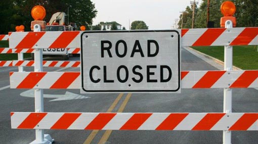 Parliament Road closed off