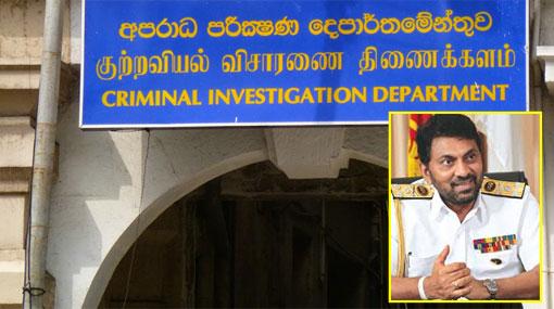 Former Navy Chief Karannagoda arrives at CID