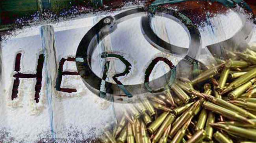 161kg of heroin and live ammo recovered at “Kevuma’s” place