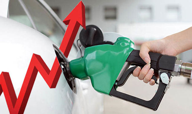Fuel prices go up