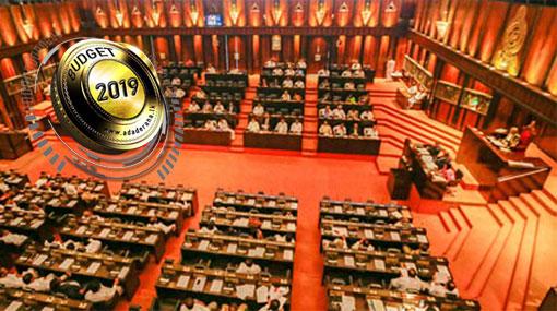 Third Reading Debate of Budget 2019 to commence today