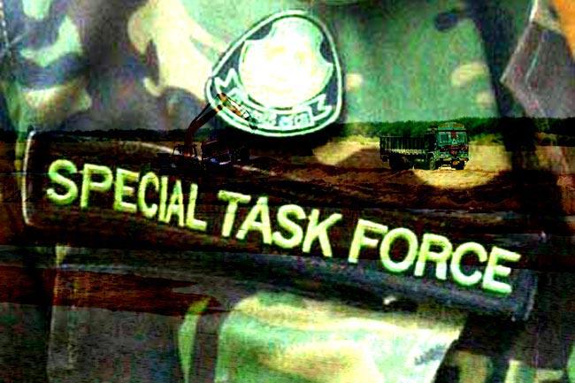 STF officers attacked during raid on illegal sand miners