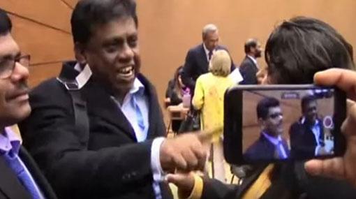 Lankan reps fall out at parallel Geneva session